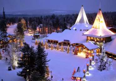 Visita a Papá Noel en Rovaniemi. ¡Feliz Navidad!