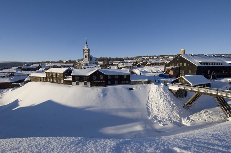 Røros: Así es un pueblo minero en Noruega