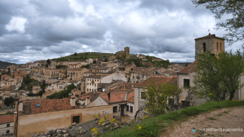 Vista panorámica de Sepúlveda (Segovia)